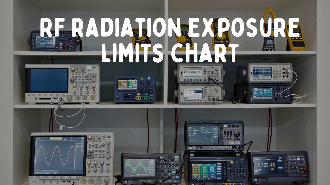 RF Exposure Limits Chart: Maximum Permissible RF Radiation Exposure Levels